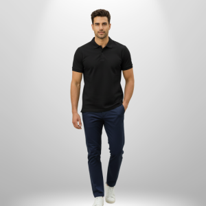 Maitrova Polo T-Shirt – Black