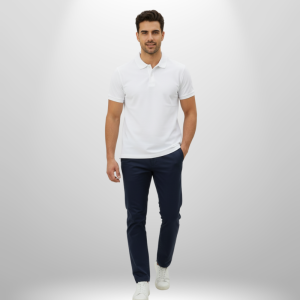 Maitrova Polo T-Shirt – white