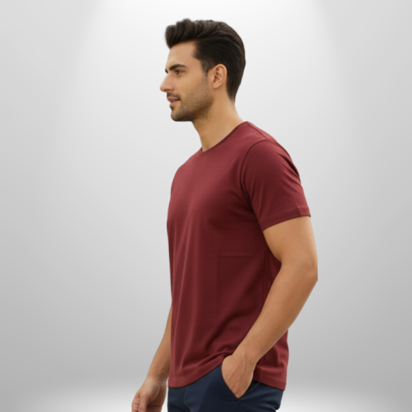 MHG Maitrova Regular Fit T-Shirt –Maroon
