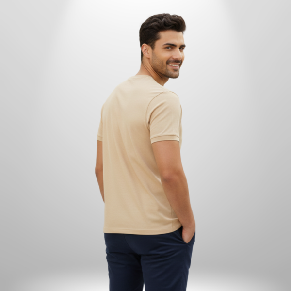 MHG (2) Maitrova Regular Fit T-Shirt – Biscuit